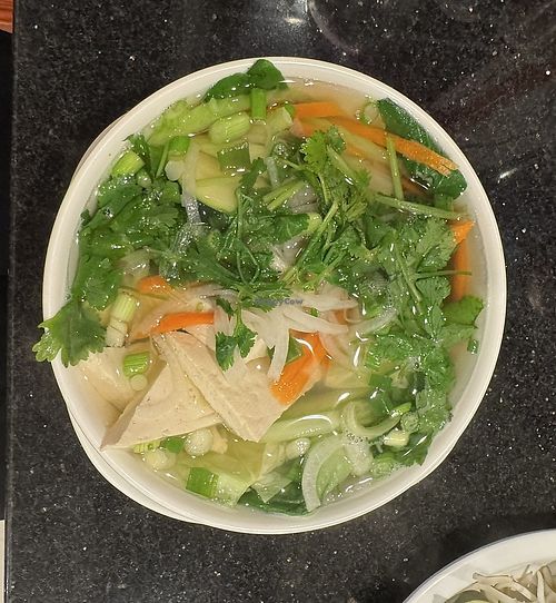 Vegan Pho   at Pho Minh in San Diego