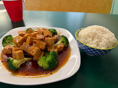 General Tso Tofu at Johnson's Chinese Kitchen in Johnson