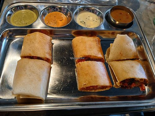 Gobi Manchurian Dosa at Crispy Dosa Stoke On Trent in Stoke-on-trent