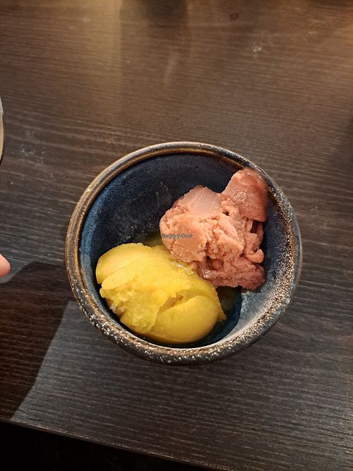 sorbet at Desh in West Malling