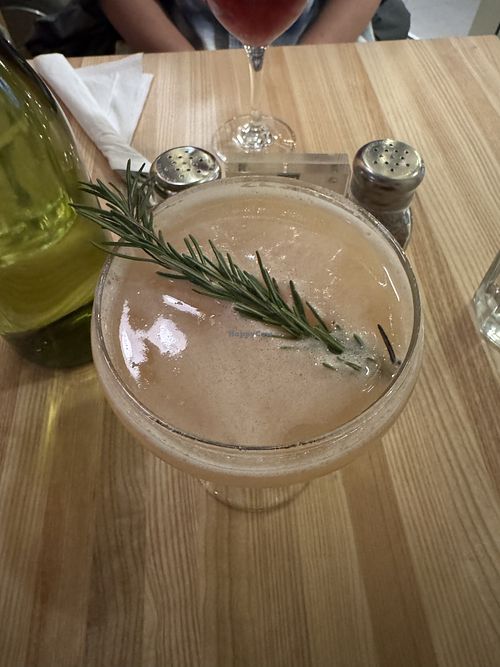 Rosemary gimless mocktail   at Westville Clarendon in Arlington