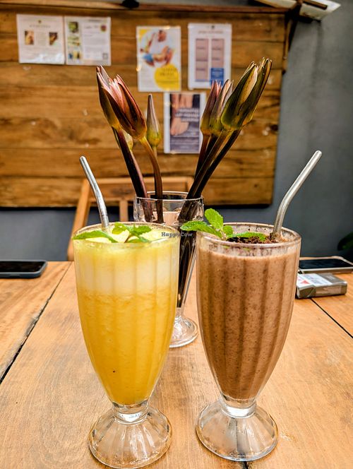 Hous refreshers at Island Friends Cafe  in Weligama