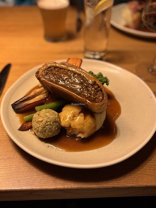 Nut roast en croutee  at Bier & Twist in Lancaster