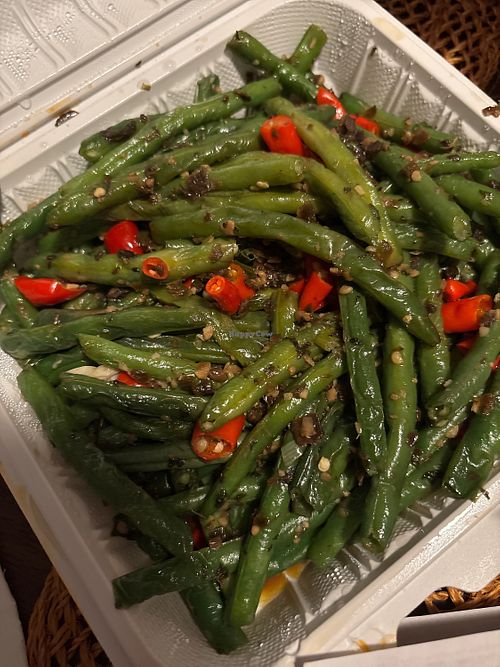 String beans  at Szechuan Impression - Federal Way in Federal Way