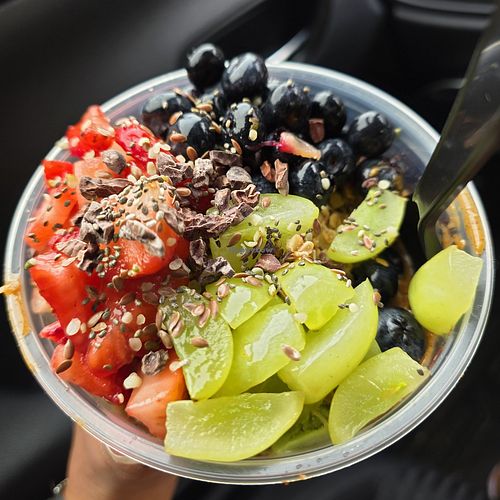 build your own bowl - medium at R3FRESH Juice Bar in San Diego