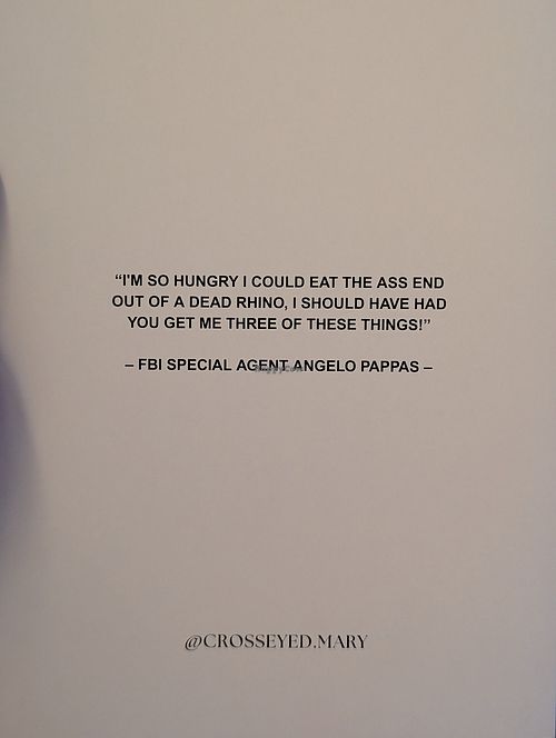 Menu at Cross Eyed Mary in Coolangatta