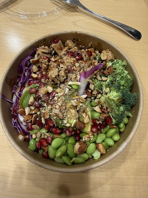 Bowl I choose  with tofu   at Buddha Bowl Kolding in Kolding