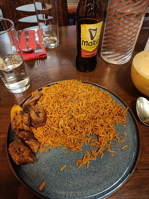 Jollof at Mama Bobo Restaurant in Belfast