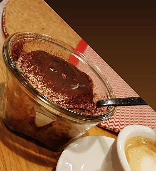 Vegan tiramisu!!! at Cafè Karalis - Sardinialainen caffetteria in Pirkanmaa