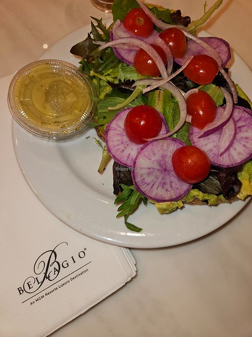 Avocado 🥑 Toast at Bellagio Hotel - Gelato in Nevada