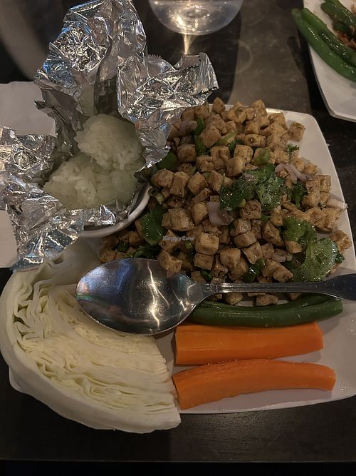 tofu Larb   at Manao Thai Street Eats in Seattle
