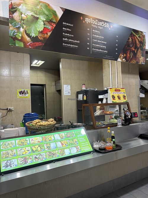 Store front  at Happy Vegan in Krung Thep Maha Nakhon
