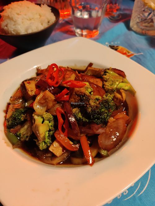 Pad king namphung at Yaya's Thai Beach Bungalow in Oslo