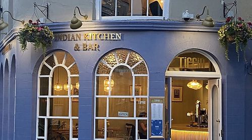 Easily found in its corner locationn  at Tiffin in Barnstaple