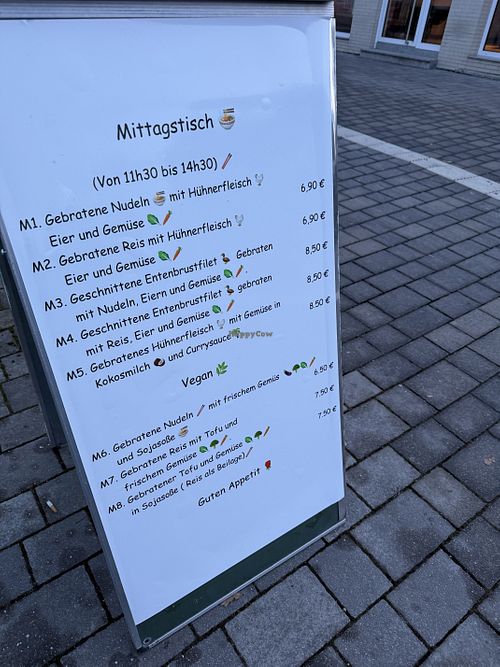 menu  at Neues Vina Haus in Hessen