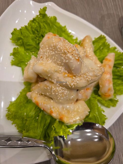 Vegetarian Udang mayonnaise at Hunan Kitchen in 
