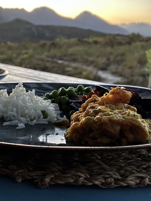 Vegan Boobotie   at Stary Stary Night  in Montagu