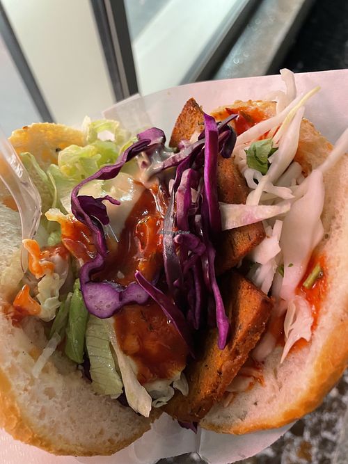 Seitan Kebab  at Can's Gemüsekebab & Döner in Sachsen