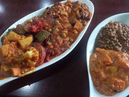 plate meals at The Forest Food Lounge in Brisbane
