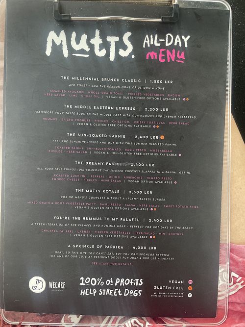   at Mutts by WECare in Kottegoda