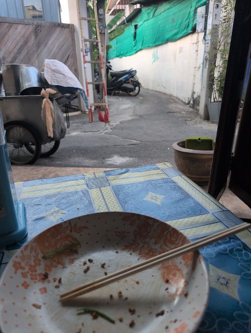 Pad See Ew at Mook Restaurant in Bangkok
