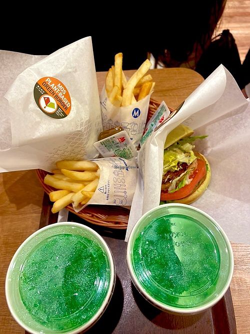   at Mos Burger - Shijo Nishinotoin in Kyoto