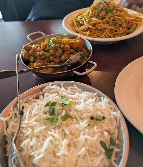 Mixed veg curry at Everest Cuisine Ottawa in Ottawa