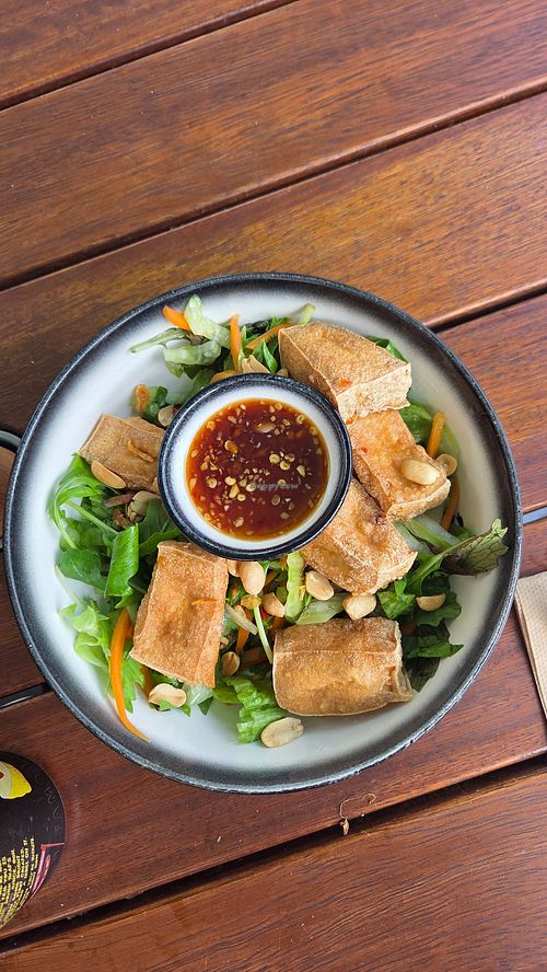 Vegetarian salad at BB Vietnamese Street Food in Canterbury Region