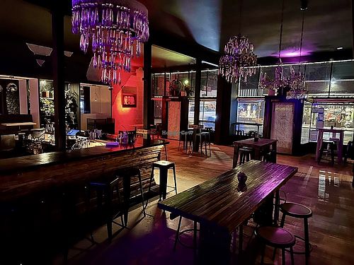 Beautiful inside + music venue + karaoke + trivia  at Afterlife in Portland