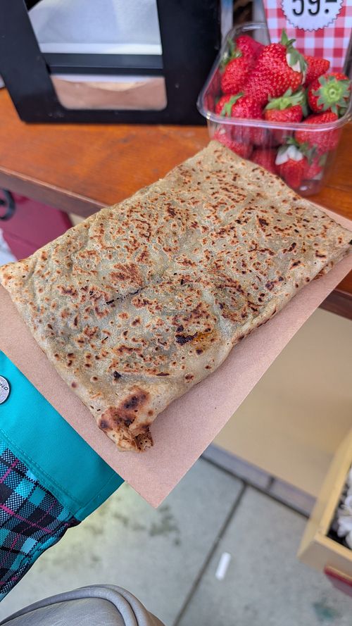 La veganaise savory crepe at Nordens Paris Crêperie AS in Tromsoe