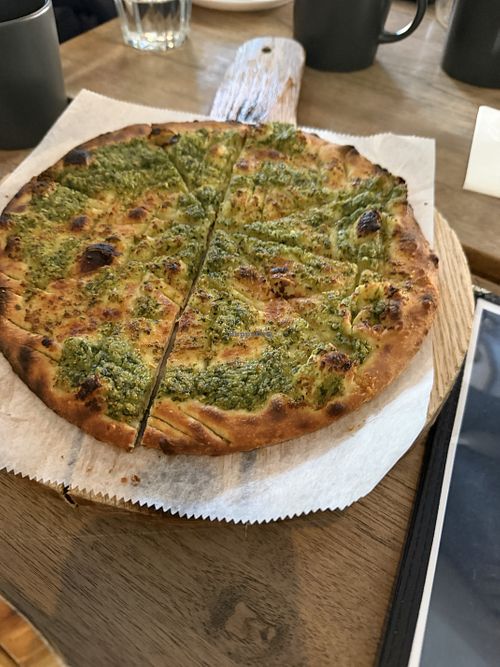 Garlic breadd  at Black Iris in New York City