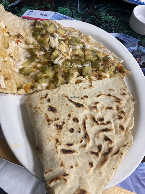 Vegan empanada  at El Padrino Oaxaqueño Restaurant in Seaside