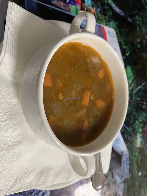 Lentil soup  at El Padrino Oaxaqueño Restaurant in Seaside