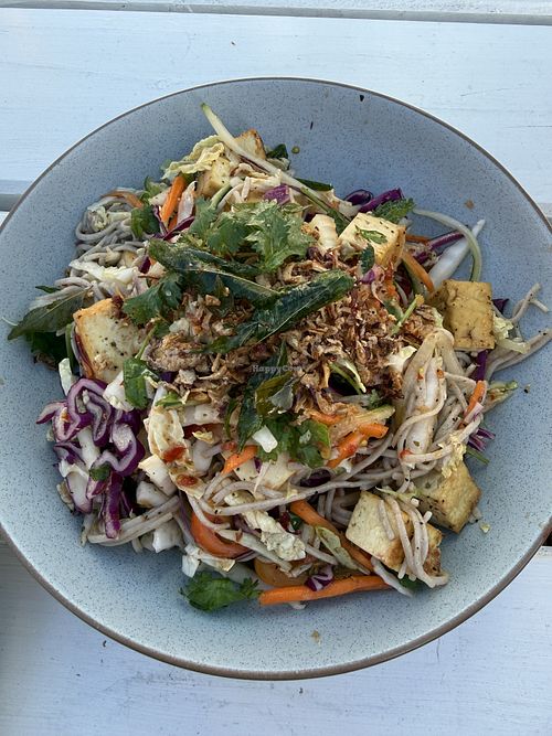 Soba salad with Tofu  at Palais in Semaphore