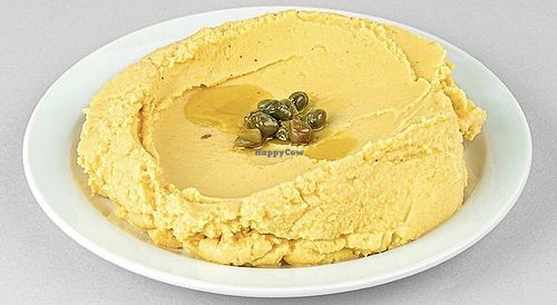 Yellow split peas (fava) at Aegean Fish - Ψάρια Αιγαίου in Rhodes