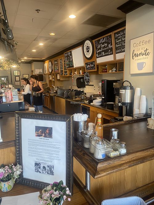 Cool place, acai bowls plant milk and vegan bakery options available  at Carp Moon Cafe in Carpinteria