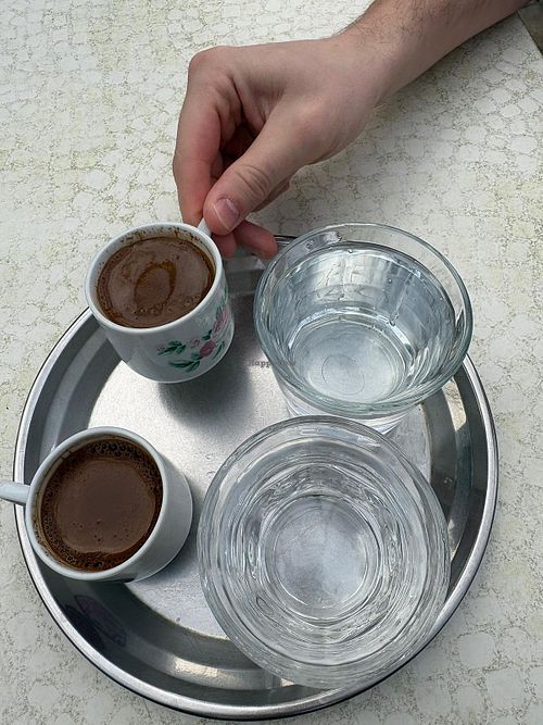 Cypriot coffee at Ευφροσύνη Καφενείο - Efrosini Kafeneio in Nicosia