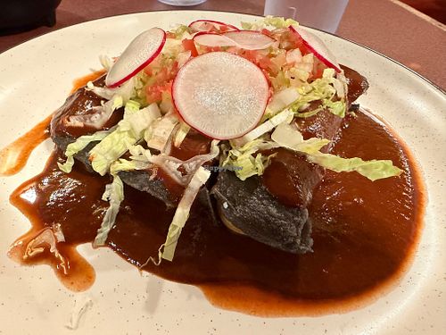 Veg Enchiladas at Quiote in Petaluma