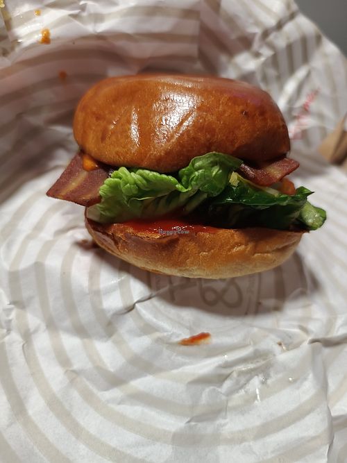 Smokey Robinson burger at Patty & Bun - Liverpool Street in London