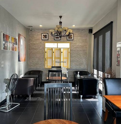 Inside seating at Danissa Bakery & Cafe in Chiang Mai