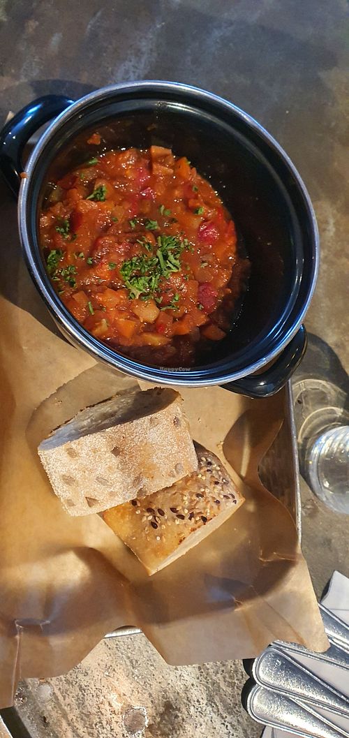 Hot pot similar to goulash at Caféet Gustavtorget in Saelen