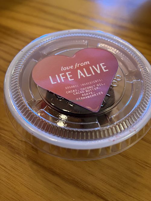 Truffles for Valentine’s   at Life Alive Organic Cafe Ballston in Arlington