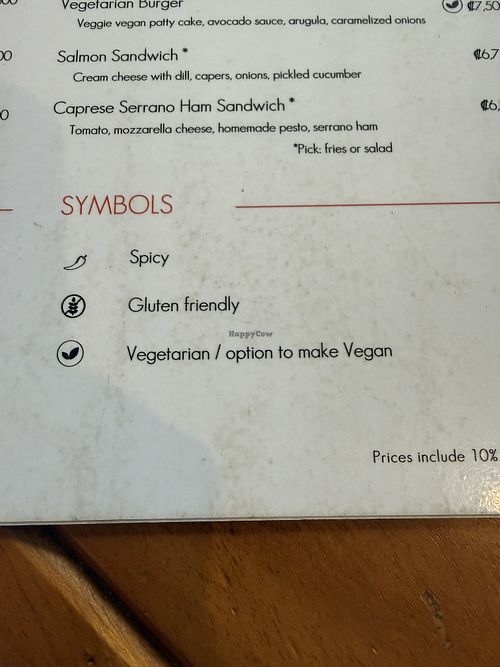  Vegan options  at Pots & Bowls Rohrmoser in San Jose