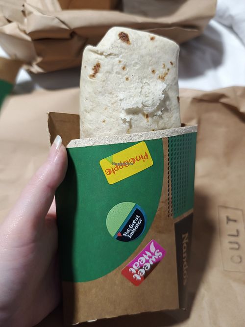 Great imitator wrap at Nando's - Bethnal Green in East London