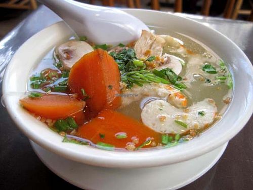 Tom Woonsen Soup. It was lovely. at My Thai Vegan Cafe in Boston