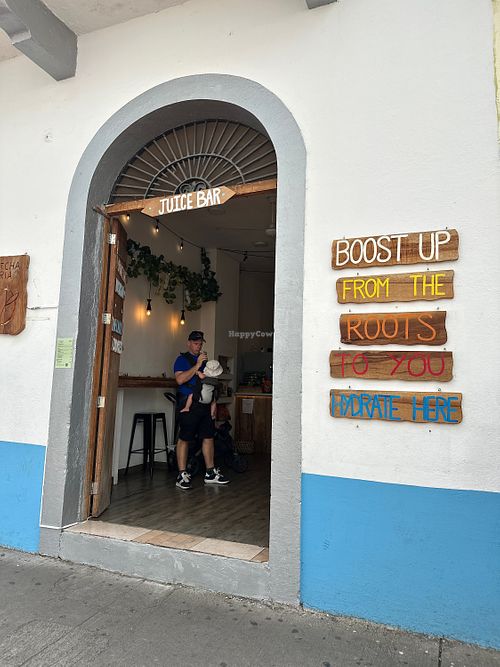Juice bar  at Matcha Maria in Panama City