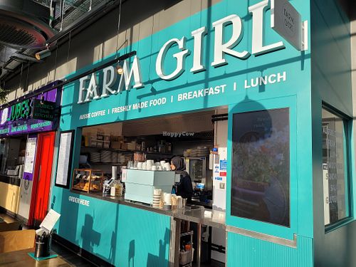 Market stall at Farm Girl Paddington - Market Halls in London