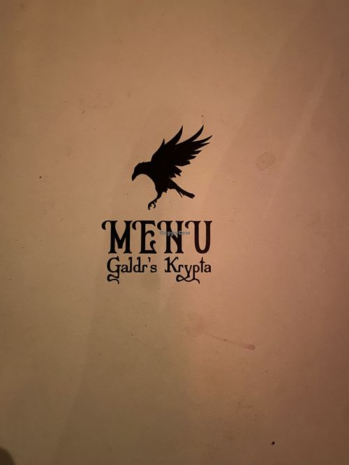   at Galdr's Krypta in Stockholm