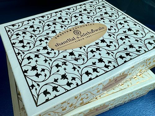 Lovely packaging.   at Shantilal S Mithaiwala in Kochi
