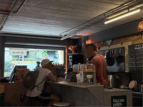   at FFV Café in Sao Paulo